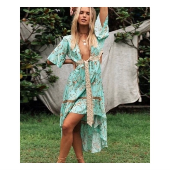 🚫SOLD OUT 🚫 The 'Sienna' floral maxi dress sz L - Picture 2 of 13